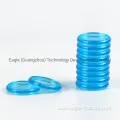 1 Inch Discbound Expansion Transparent Blue Discs